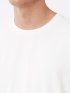 Tシャツ メンズ 長袖 ストレッチ クルーネック 幾何学 リンクス ジャガード