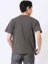 綿天竺 メッセージ ロゴ クルーネック 半袖 Tシャツ