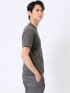 綿天竺 メッセージ ロゴ クルーネック 半袖 Tシャツ