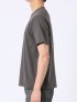 綿天竺 メッセージ ロゴ クルーネック 半袖 Tシャツ