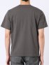 綿天竺 メッセージ ロゴ クルーネック 半袖 Tシャツ