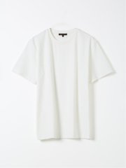 Tシャツ メンズ 半袖 クルーネック ジャガード ダイヤ柄