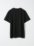 Tシャツ メンズ 半袖 ストレッチ Vネック ジャガード 幾何学柄