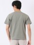 綿天竺 グラフィック プリント クルーネック 半袖 Tシャツ