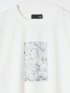 綿100% コットン 天竺 フォト プリント クルーネック 半袖 Tシャツ メンズ