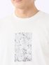 綿100% コットン 天竺 フォト プリント クルーネック 半袖 Tシャツ メンズ