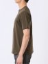 綿天竺 フォト プリント クルーネック 半袖 Tシャツ