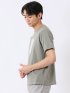 綿100% コットン 天竺 フォト プリント クルーネック 半袖 Tシャツ メンズ