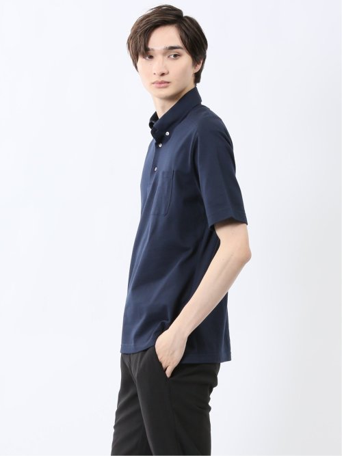 Biz アルティマ ボタンダウン半袖 ビズポロ