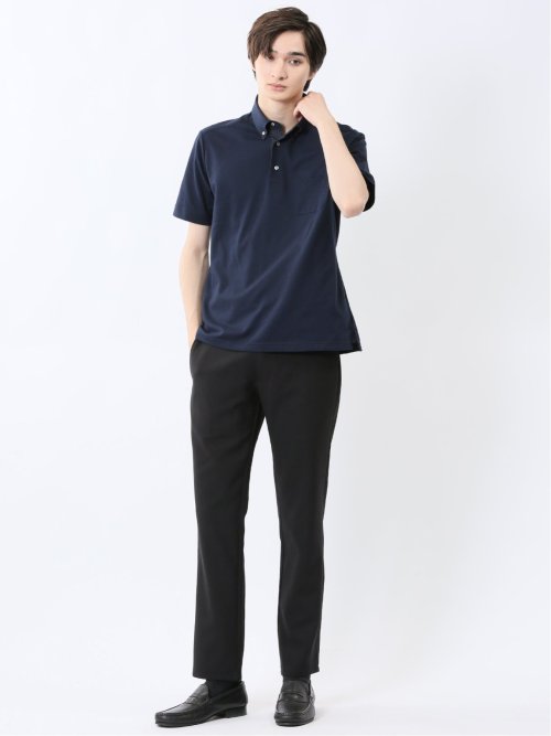 Biz アルティマ ボタンダウン半袖 ビズポロ