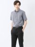 Biz アルティマ ボタンダウン半袖 ビズシャツ