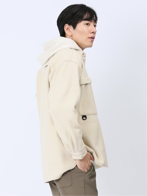 【WEB限定】ジェリー/GERRY レトロフリース シャツアウター