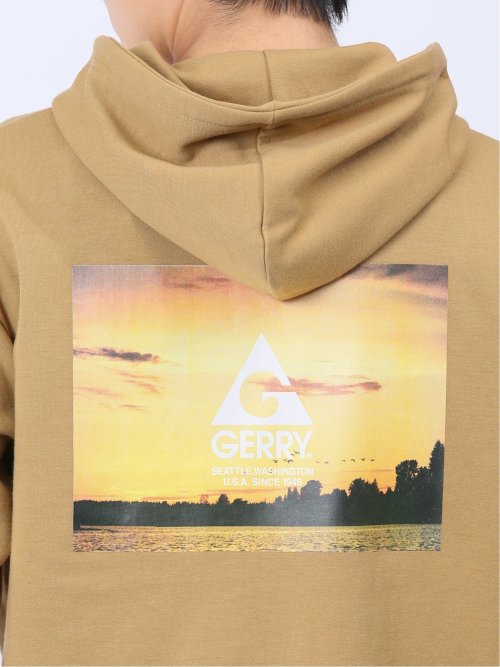 【WEB限定】ジェリー/GERRY バックプリント プルパーカー