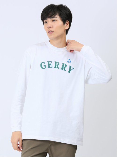 【WEB限定】ジェリー/GERRY フロントプリント クルー長袖Ｔシャツ