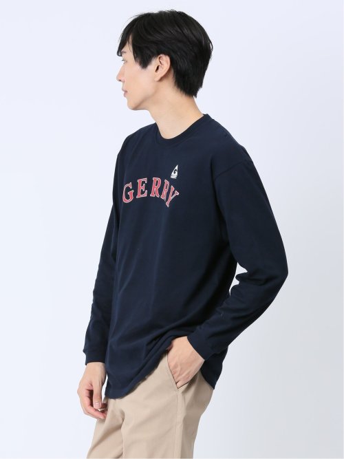 【WEB限定】ジェリー/GERRY フロントプリント クルー長袖Ｔシャツ