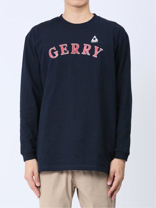 【WEB限定】ジェリー/GERRY フロントプリント クルー長袖Ｔシャツ