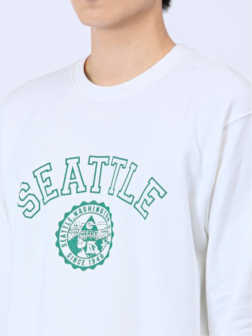 【WEB限定】ジェリー/GERRY プリント クルートレーナー