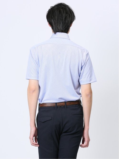 Biz クールパス ボタンダウン半袖 ビズシャツ