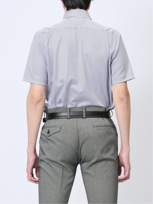 Biz クールパス ボタンダウン半袖 ビズシャツ