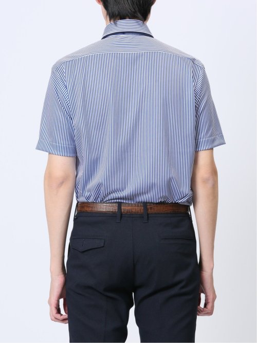 Biz クールパス ボタンダウン半袖 ビズシャツ