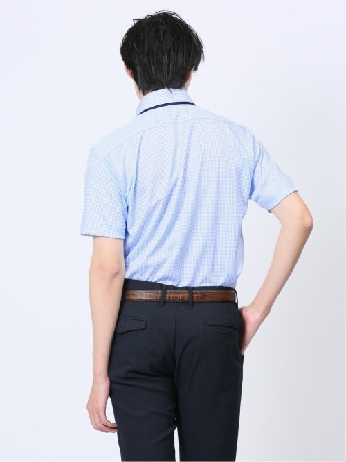 Biz クールパス ボタンダウン半袖 ビズシャツ