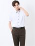 Biz クールパス ボタンダウン半袖 ビズシャツ