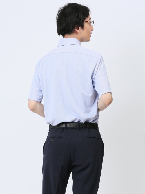 Biz クールパス ボタンダウン半袖 ビズシャツ