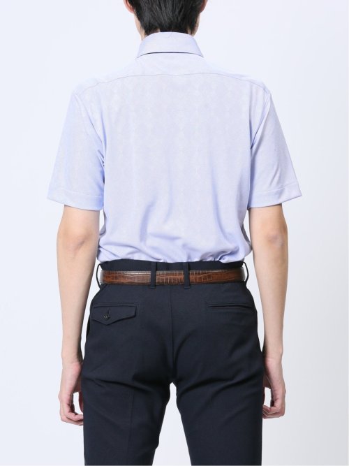 Biz クールパス ボタンダウン半袖 ビズシャツ