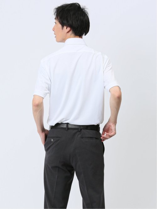 Biz クールパス ボタンダウン半袖 ビズシャツ