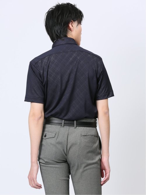 Biz クールパス ボタンダウン半袖 ビズシャツ