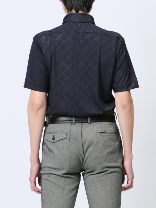 Biz クールパス ボタンダウン半袖 ビズシャツ