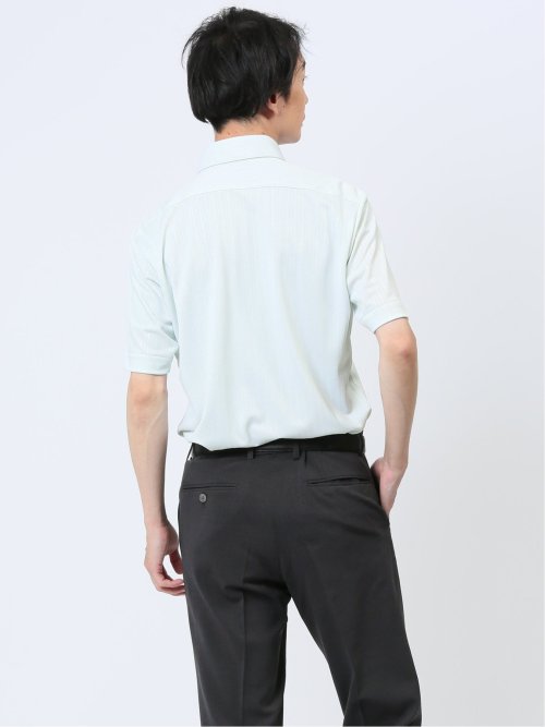 Biz クールパス ボタンダウン半袖 ビズシャツ