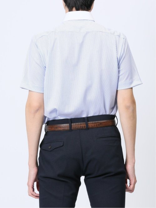 Biz クールパス ボタンダウン半袖 ビズシャツ