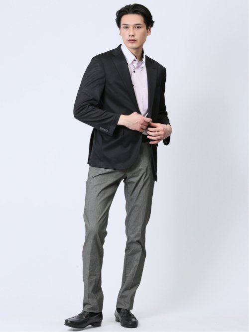 Biz クールパス ボタンダウン半袖 ビズシャツ