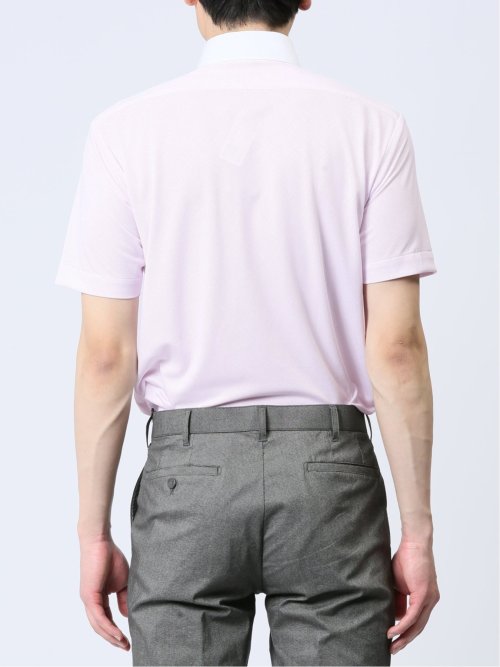 Biz クールパス ボタンダウン半袖 ビズシャツ