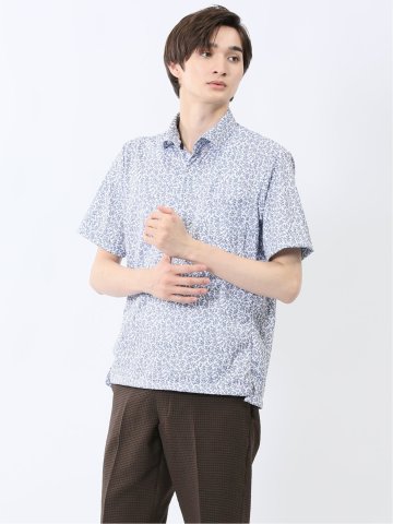 Biz クールパス ワイドカラー半袖 ビズポロ