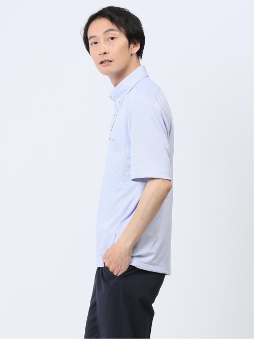 Biz クールパス ボタンダウン半袖 ビズポロ