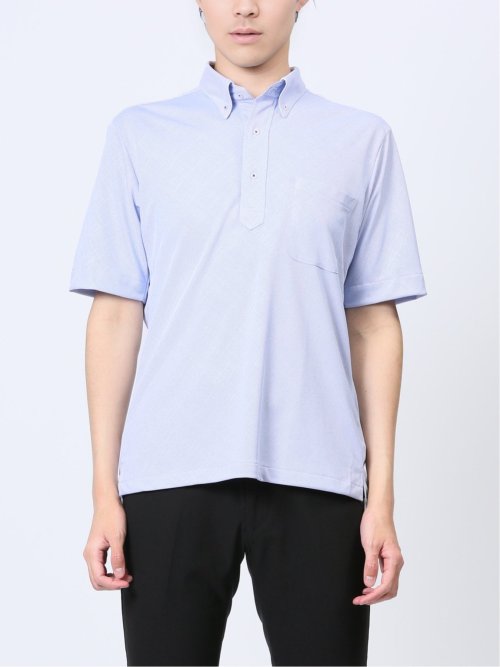 Biz クールパス ボタンダウン半袖 ビズポロ