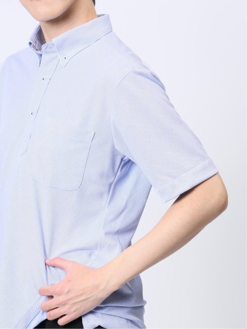 Biz クールパス ボタンダウン半袖 ビズポロ