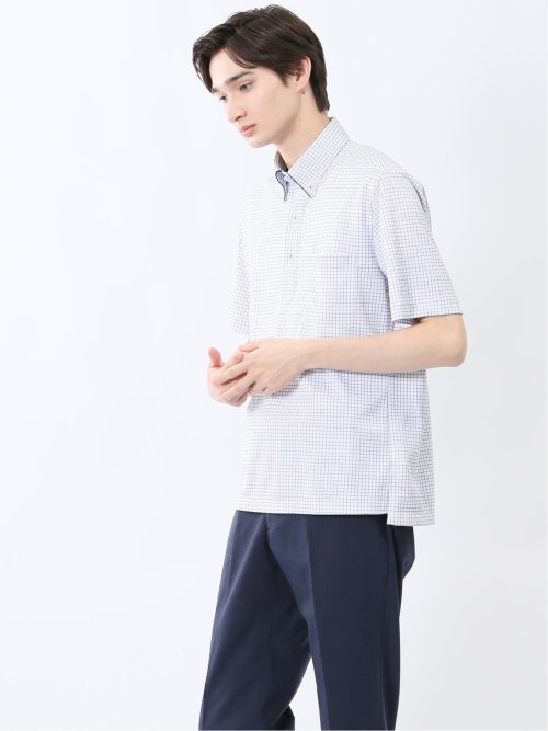 Biz クールパス ボタンダウン半袖 ビズポロ