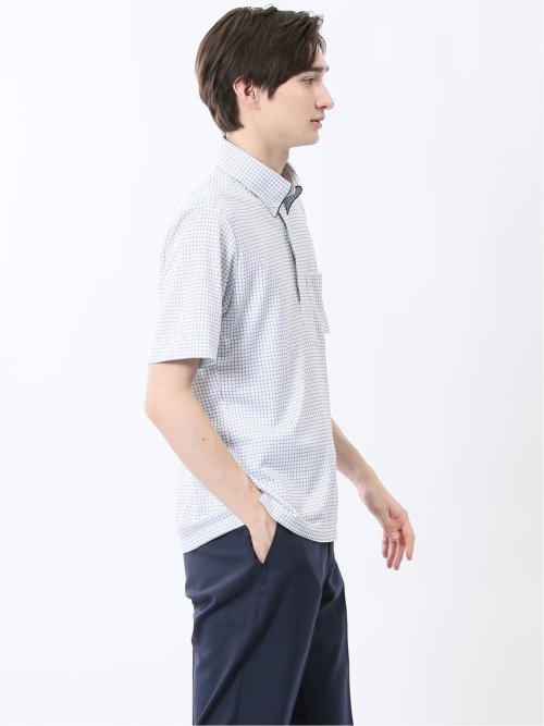 Biz クールパス ボタンダウン半袖 ビズポロ