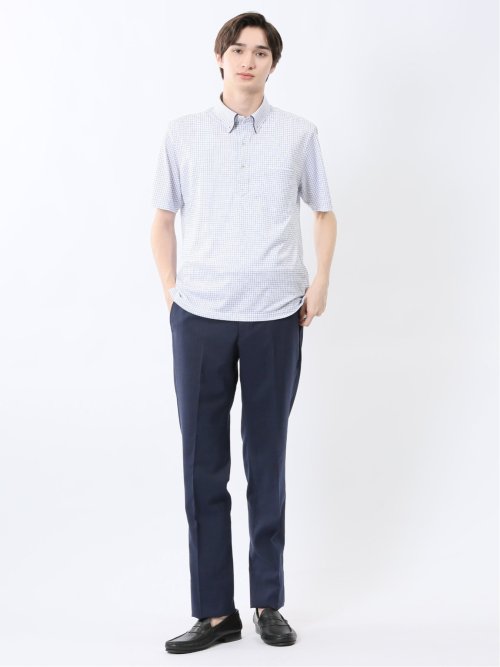 Biz クールパス ボタンダウン半袖 ビズポロ