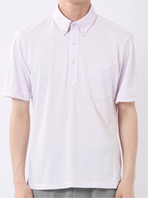 Biz クールパス ボタンダウン半袖 ビズポロ