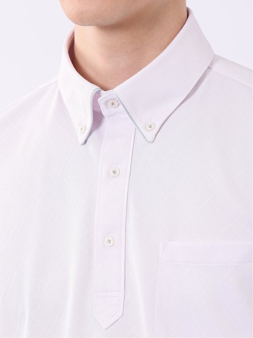 Biz クールパス ボタンダウン半袖 ビズポロ