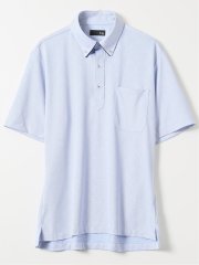 Biz クールパス ボタンダウン半袖 ビズポロ
