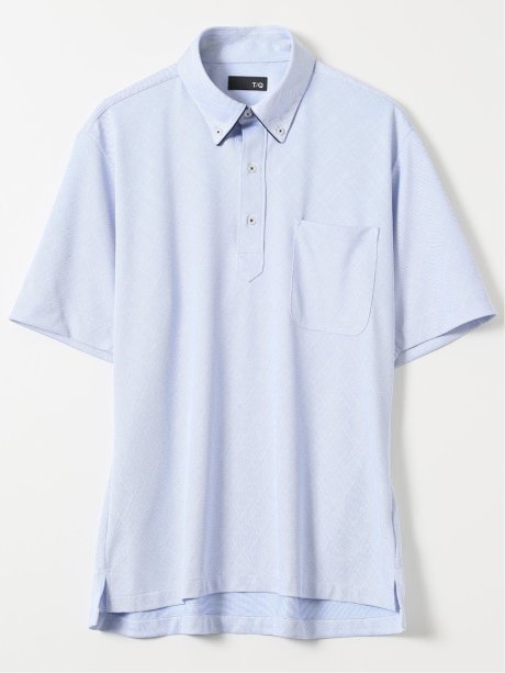 Biz クールパス ボタンダウン半袖 ビズポロ