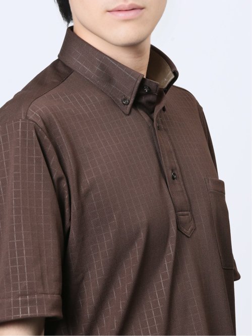 Biz クールパス ボタンダウン半袖 ビズポロ