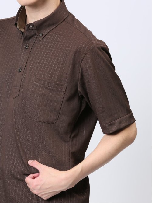 Biz クールパス ボタンダウン半袖 ビズポロ