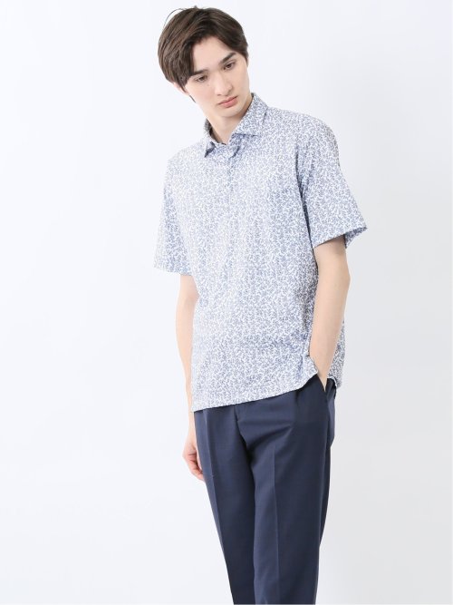 Biz クールパス ワイドカラー半袖 ビズポロ