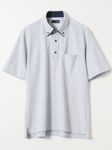 Biz クールパス ボタンダウン半袖 ビズポロ